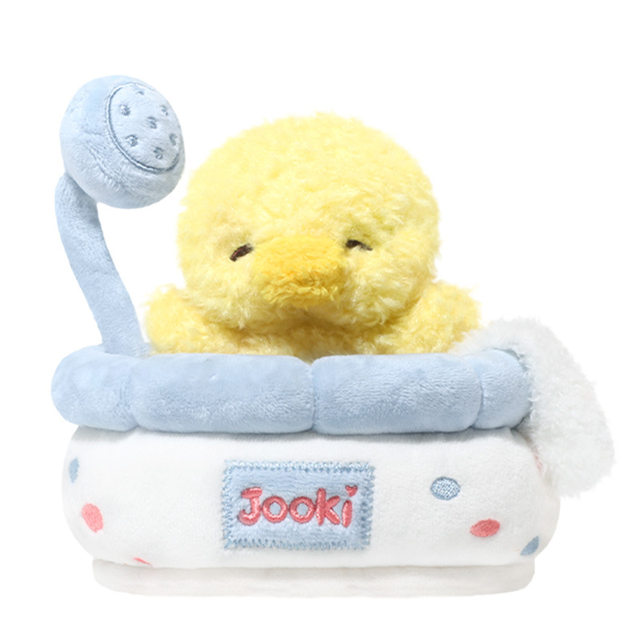 Japanese Sc Bubble Bath Duck Plush Toy Cute Doll Sleeping Pillow Girl Doll Birthday Gift