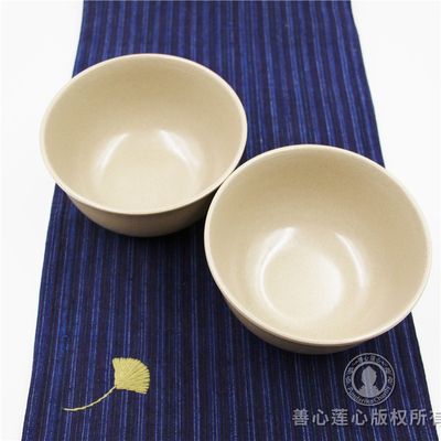 American shell-only rice husk natural eco-friendly Chinese soup noodle bowl 1 only loaded with large bowl diameter 15 2cm