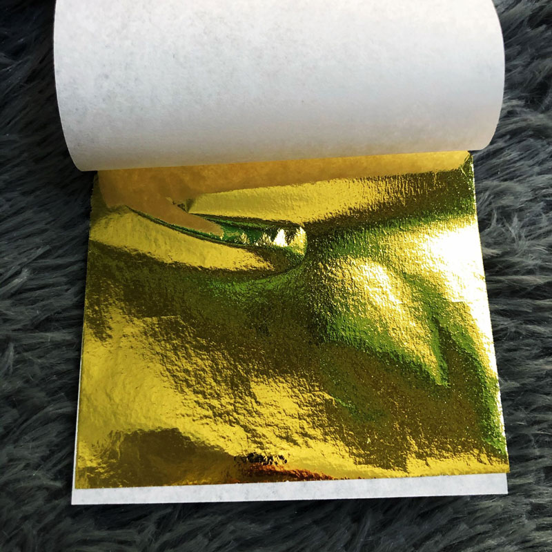 Simulation gold leaf paper silver foil paper handmade with DIY beauty nail filling drop glue ornament