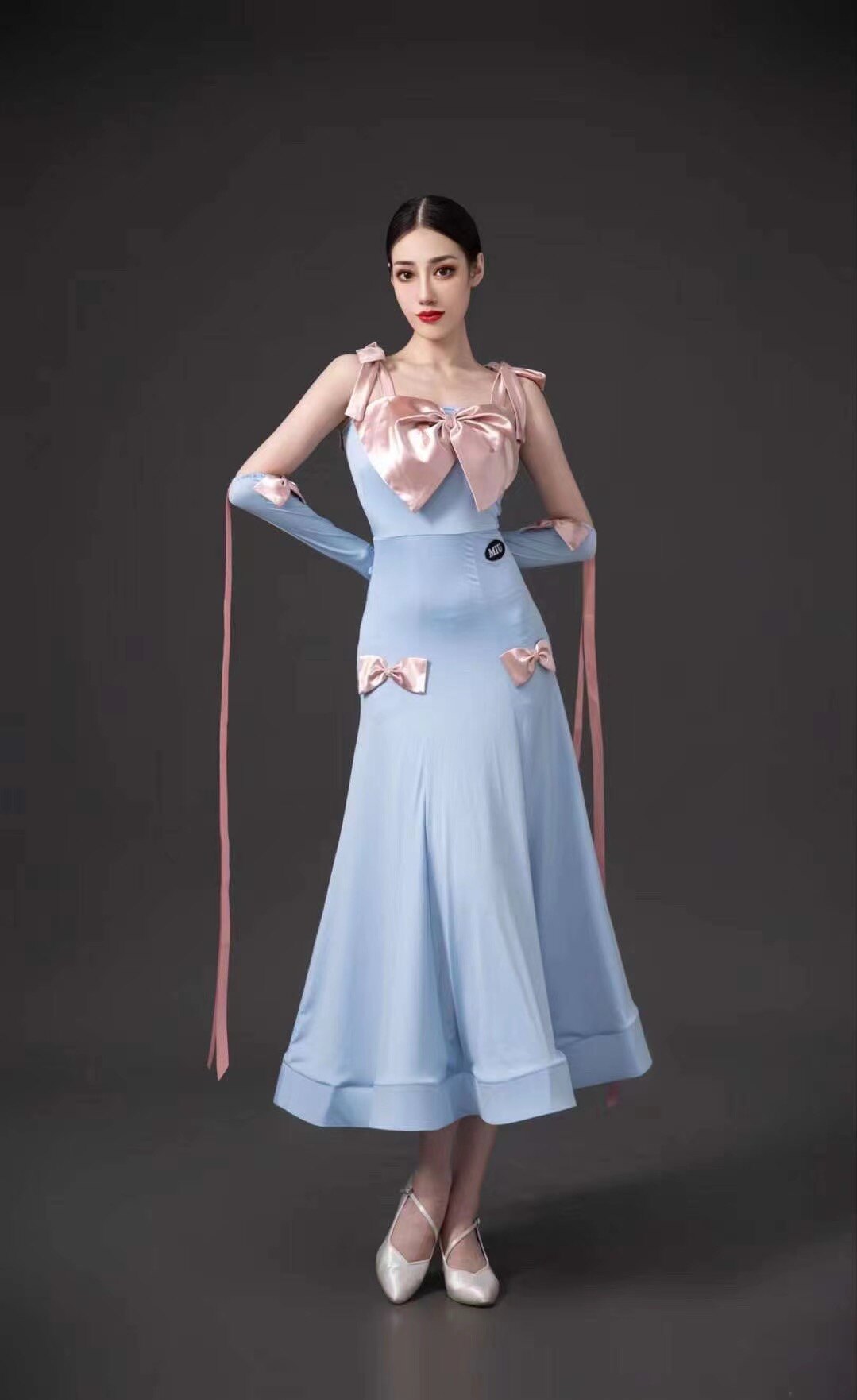 miu dance morden dance dress new national standard dance with ballroom dress with dress big swing new women's art conserved-Taobao