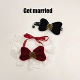 Галстук-бабочка, слюнявчик с бантиком, аксессуар, шарф