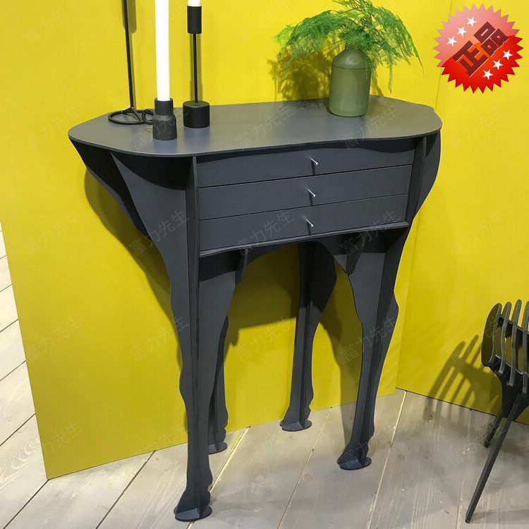 French Ibride Animals Home innate BAMBI Deer Leftover Table Cabinet XUAN GUAN TABLE STAND FOR CONTAINING THREE DRAWERS CABINET