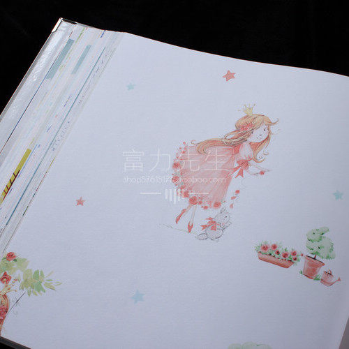 Meiqi seamless wall covering wallpaper wallpaper children's room enjoy FQ321701 FQ321702 FQ321703