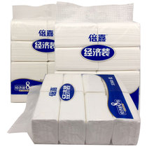 Beijia paper log pure product 16 packs family pack Baby paper towel Toilet paper Sanitary facial towel Napkin paper pumping whole box