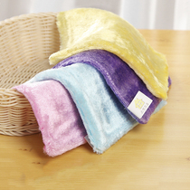 Korean mercerized cotton bamboo fiber double-sided dish towel non-stained oil dishwashing cloth cleaning cloth kitchen supplies