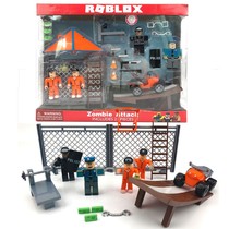 roblox virtual world game around childrens doll building block doll hand model set toy blind box