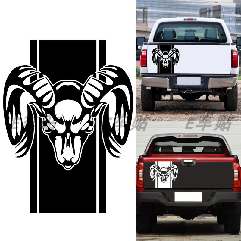 Suitable for Dodge Ram Ram 1500 3500 Ford F150 Trunk Sticker Modified Pickup Truck Body Sticker Suitable for Dodge Ram Ram 1500 3500 Ford F150 Trunk Sticker Modified Pickup Truck Body Sticker
