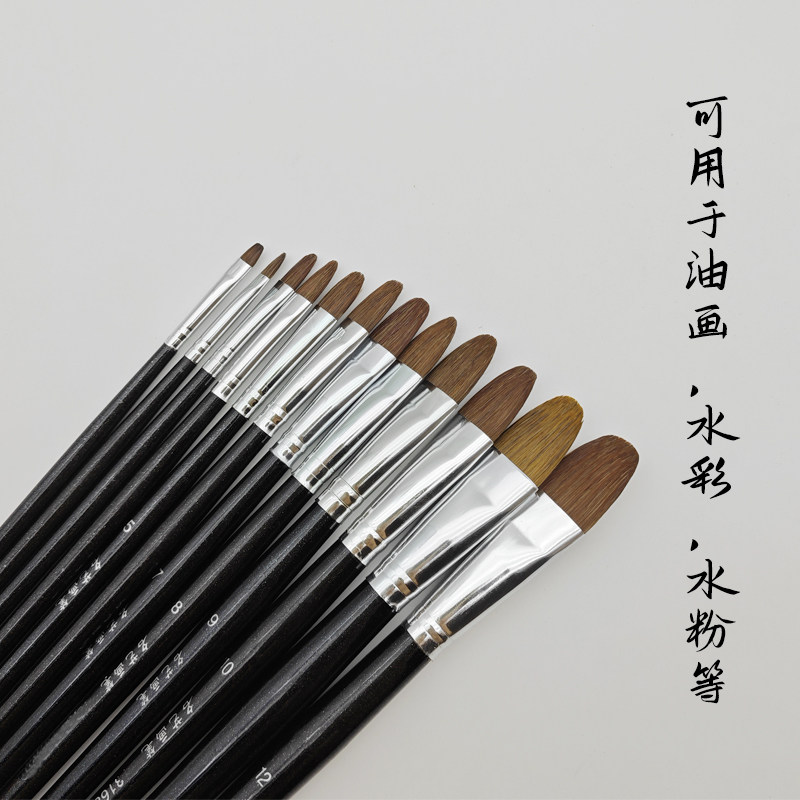 油画笔与水彩笔：艺术创作中的细腻触感与工业应用的粗犷魅力-油画笔-淘宝百科网