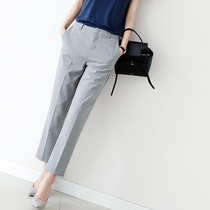 JOLIMENT make you more fan commute OL style summer nine-point Hammer Suit pants solid color casual pants women