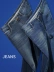 Quần jean nam màu camel thương hiệu quần tây nam giản dị lỏng thẳng phù hợp với quần mỏng màu xanh mỏng 2020 mới - Quần jean