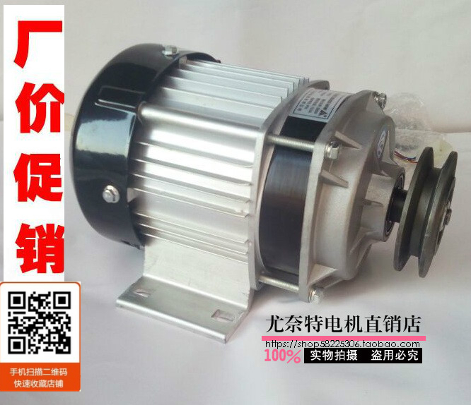Unite permanent magnet brushless DC motor BM1418ZXF model pulley motor