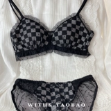 Ретро японское тонкое сексуальное нижнее белье, бюстгальтер пуш-ап, бюстгальтер без косточек, комплект