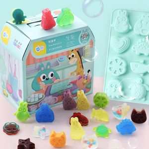 DIY手工皂动物水晶皂亲子玩具