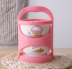hộp cơm điện hâm nóng Gardenia mở nhiều lớp di động gốm hộp ăn trưa lò vi sóng giữ tươi mì ăn liền hộp cơm trưa đũa kín thìa - Hộp cơm điện sưởi ấm cà mèn giữ nhiệt lock&lock Hộp cơm điện sưởi ấm