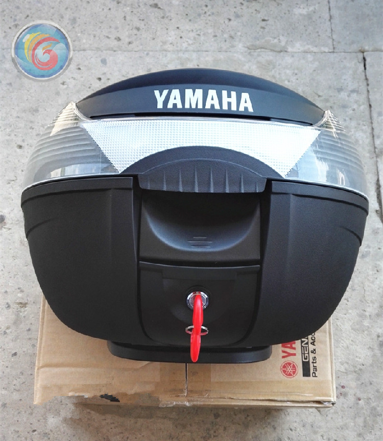 Áp dụng cho hộp đựng xe máy Yamaha - Xe gắn máy phía sau hộp thùng chứa đồ xe máy