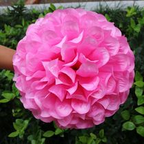 May Day Childrens Performance Square Dance Props Wrist Flower Accessories Cheerleader Flower Ball Hand Flower Fabric New Product