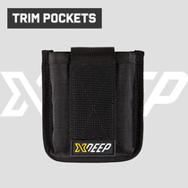 XDEEP back flying side hanging BCD balance weight bag lead weight bag diving equipment accessories gas bottle pocket pocket