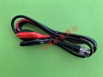 Oscilloscope signal generator millivolt meter monitoring test line 50 ohm BNC jaw clamp Q9 head double clamp