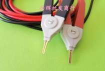 Bridge clamp LC test low resistance test line banana plug GTL-1R08A TH2605 line