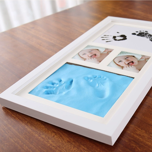 Детские отпечатки рук и ног, чернильная подушечка, сувенир, фоторамка для новорожденных, детская хваталка, памятный отпечаток рук
