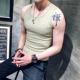 Áo vest nam cotton trẻ trung thoáng khí thể dục thể thao Kiểu dáng bó sát không tay bó sát đáy mồ hôi mùa hè - Áo vest cotton các loại áo ba lỗ nam