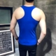 Áo vest nam cotton trẻ trung thoáng khí thể dục thể thao Kiểu dáng bó sát không tay bó sát đáy mồ hôi mùa hè - Áo vest cotton các loại áo ba lỗ nam