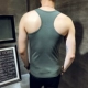Áo vest nam cotton trẻ trung thoáng khí thể dục thể thao Kiểu dáng bó sát không tay bó sát đáy mồ hôi mùa hè - Áo vest cotton các loại áo ba lỗ nam