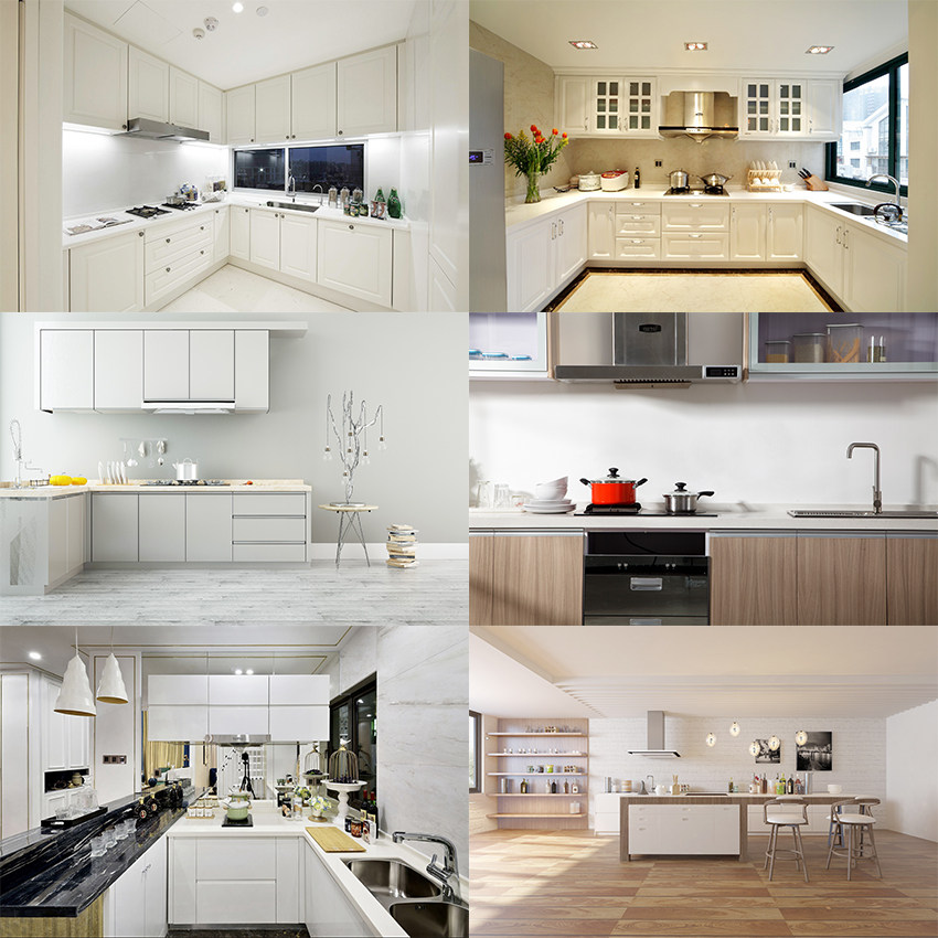 New kitchen live background cloth 3d Cubism gourmet main cast background cloth 3d Direct podcast food photo background