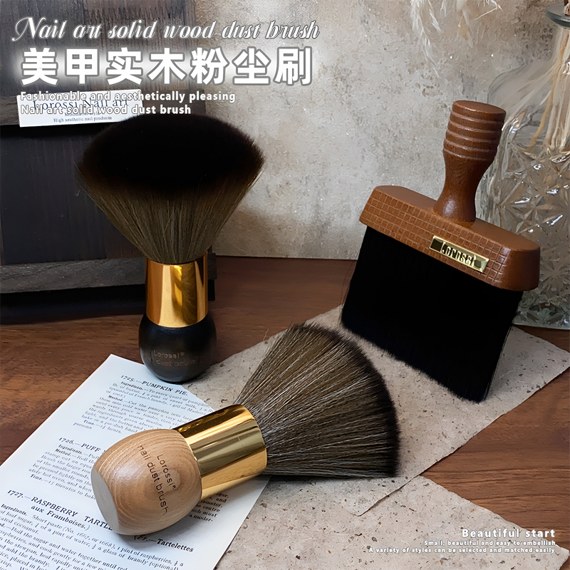Nail Dust Brush, Desktop Cleaning Brush, Nail Polish Remover Soft Brush, Vacuum Cleaner Air Outlet Brush, Nail Salon Special Tool