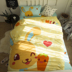 Pink Leopard cotton quilt cover đơn mảnh trẻ em duy nhất bông 1.5mX200 phim hoạt hình sinh viên đại học lõi bìa 	chăn phao dày	 Quilt Covers