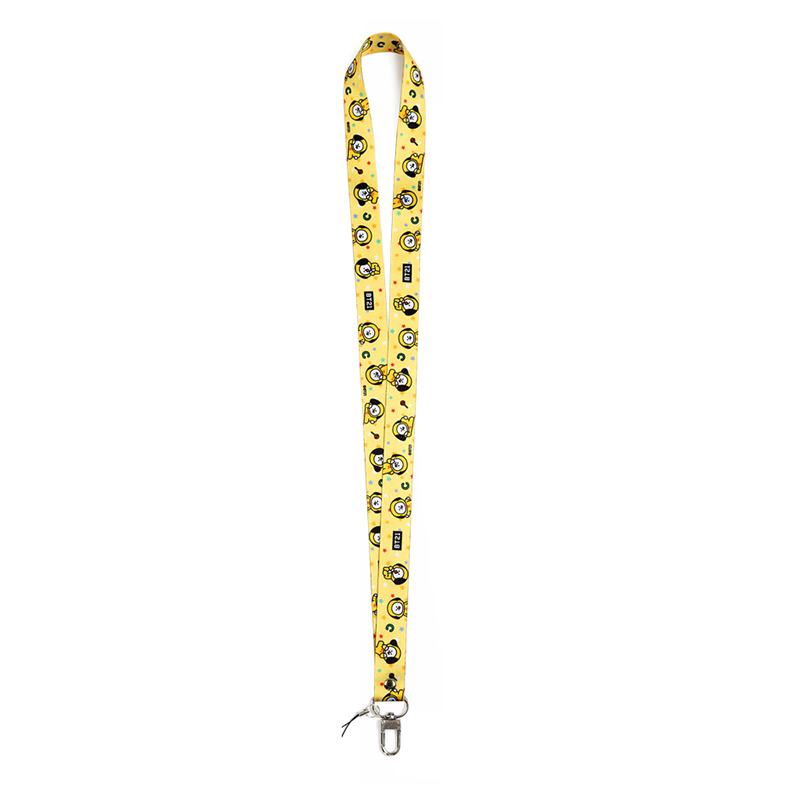 Chimmy (In Stock)the republic of korea BTS Bulletproof Youth League BT21 Basic fund Long Lanyard Neck rope Hanging decoration halter  currency phone chain