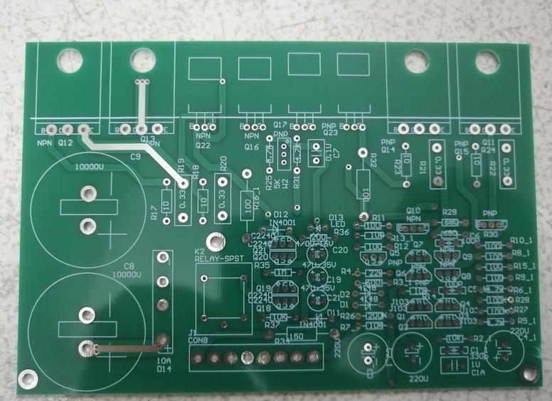Single Channel Two Pairs Of Tubes Reference FM Differential Input 3 Level Push Power Amplifier Board Fever Empty Board PCB Low Sound Gun