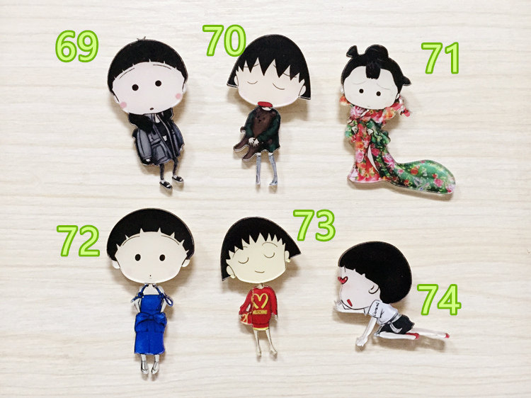 Broche femme en plexiglas - Ref 1176619 Image 7