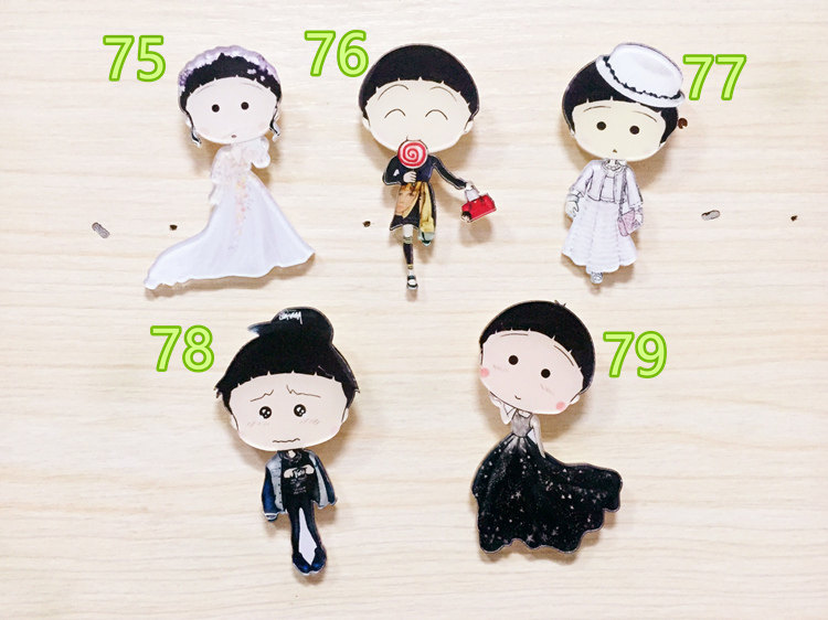 Broche femme en plexiglas - Ref 1176619 Image 8