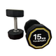 Multi-Sided Pure Steel Fixed Dumbbell Single Piece for Men and Women, Home Fitness Equipment, Gym Commercial Rubber-Coated Dumbbell Set