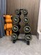 Multi-Functional Commercial Pure Steel Dumbbell Set Combination for Men's Fitness, Home Dumbbell Rack, Commercial Equipment Fixed Dumbbells