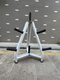 Commercial Barbell Plate Storage Rack for Personal Training Studios and Gyms, Large Hole and Small Hole Barbell Plate Display and Storage Rack