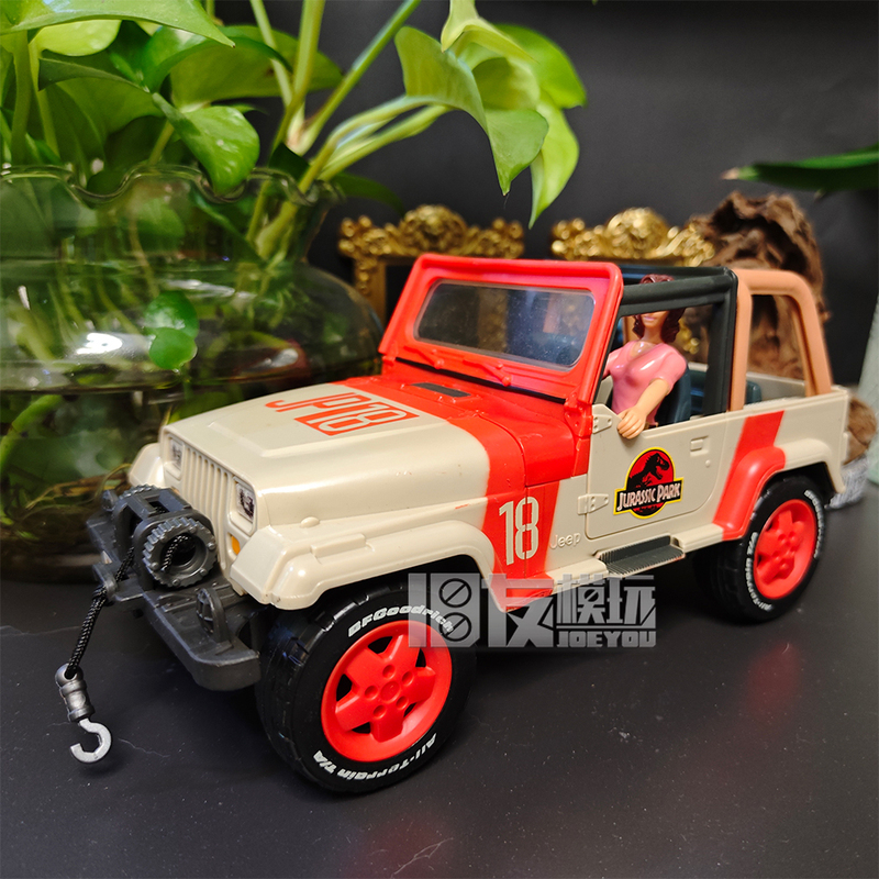 1/18 Mattel Vehicles Jurassic Park Dinosaur Jeep Wrangler