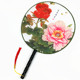 Palace lady round fan special price fan ladies dance palace round fan cloth fan silk fan Chinese style silk fan