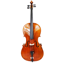 SNOWPINE Slopani solid wood cello with flowers tiger back pattern glossy piano performance grade cello