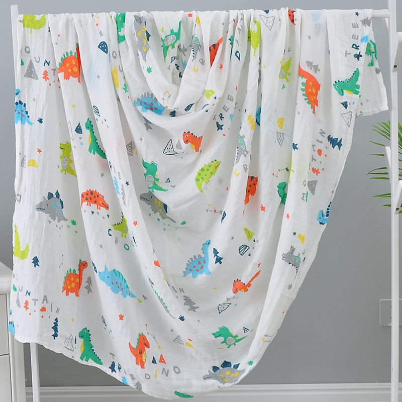 Summer Ultra-Thin Gauze Bath Towel for Babies and Newborns, Double-Layer Breathable Blanket, Double-Layer Adult Double-Size 2* 2.2m