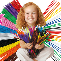 200 diy colored hair - twisted wave - plush nursery children creative manual materials