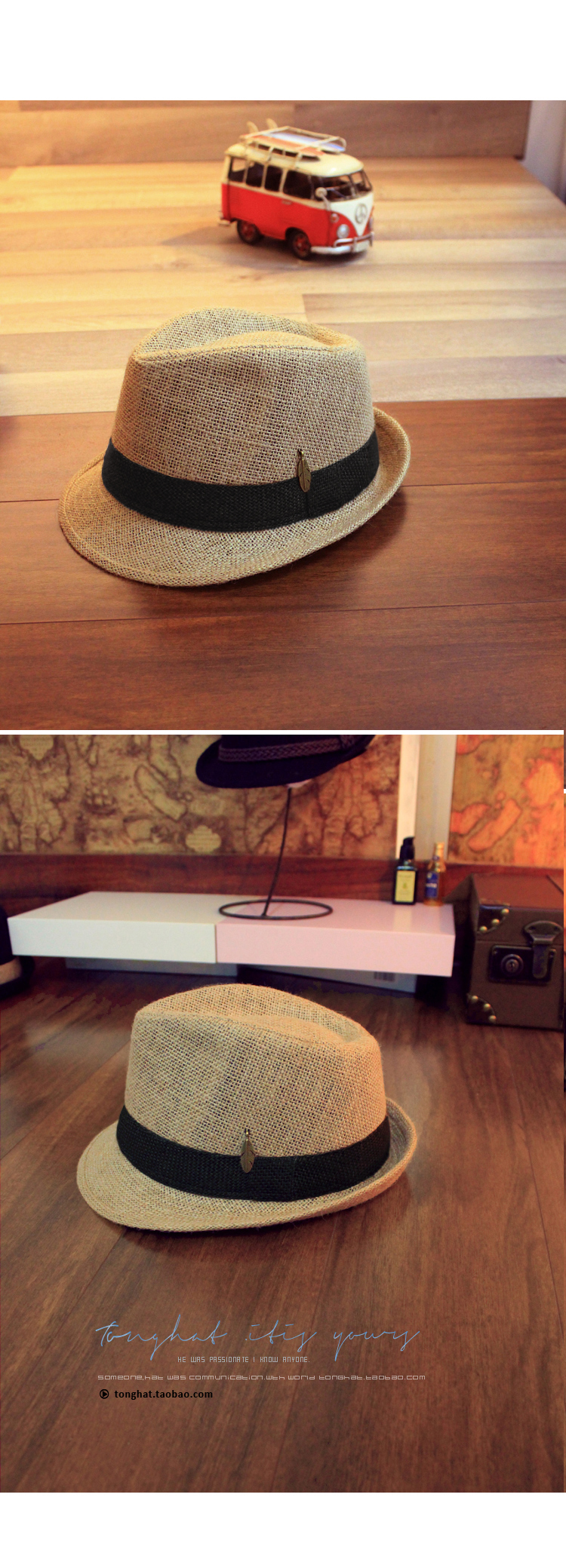 Chapeau pour homme dôme en lin - Ref 1925874 Image 19