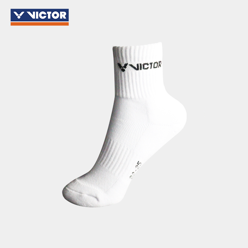 Victor Socks for Men and Women, Mid-Calf Cotton, Sweat-Absorbent, Breathable, Anti-Odor Running and Badminton Sports Socks, Single or Double Pack Victor Socks for Men and Women, Mid-Calf Cotton, Sweat-Absorbent, Breathable, Anti-Odor Running and Badminton Sports Socks, Single or Double Pack