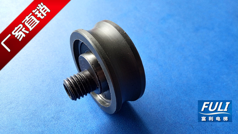 Lift Accessories Pass Force Door Wheels Door wheel door hanging wheel 35 * 14 *M10 Lower hanging rotation bit wheel