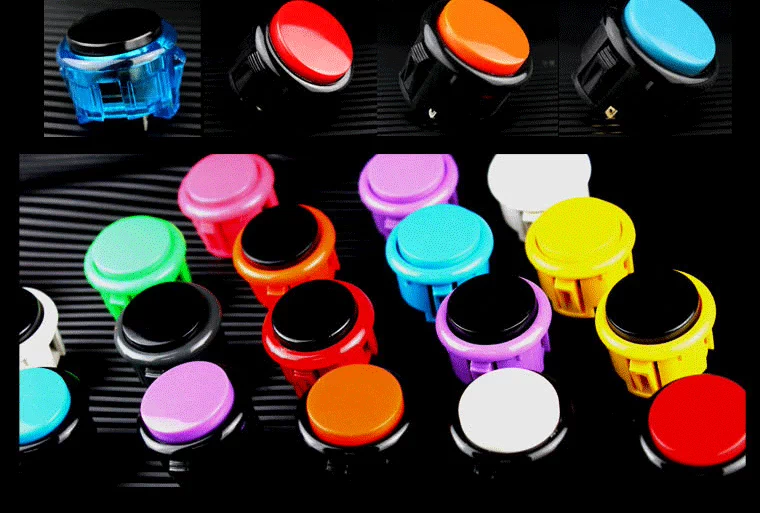 RS mới không chậm trễ trò chơi chiến đấu arcade rocker Máy tính trò chơi USB 97 98 xử lý trận chiến Gửi phụ kiện - Cần điều khiển tay cầm logitech