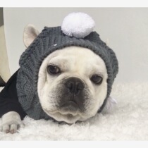 Fadou wool hat autumn and winter Bago wool hat autumn and winter pet dog wool hat dog hat winter