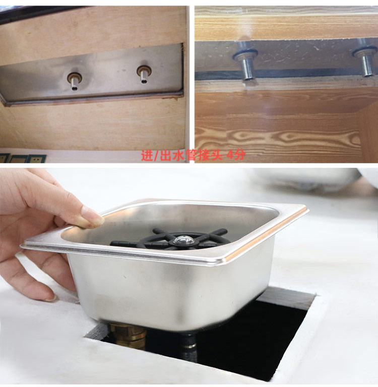 Thép không gỉ cốc rửa thanh nhúng trực tiếp uống cốc đẩy vòi cà phê thiết bị cửa hàng áp lực cao rửa chén cốc cống - Cà phê phin cà phê inox