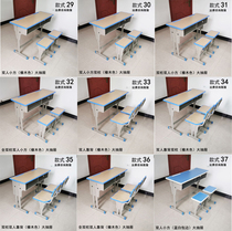 Home Children Class Table And Chairs Manufacturer Direct Primary School Students Remedial Training Desk Tutoring Class Single Desk Study Desk