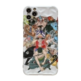 One Piece Luffy Zoro чехол для мобильного телефона iPhone11 Apple 12/11Pro/Max аниме iPhoneXR/XS/X индивидуальность 12mini Creative 8Plus с мягким корпусом 7/8 силиконовый императрица